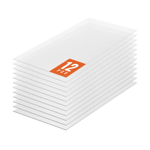 Pack 2x4ft polycarbonate - 12,