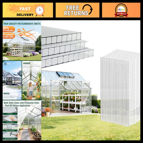 Pcs greenhouse panels x - pcs, 4'