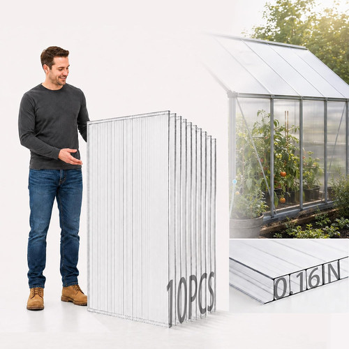 Pack polycarbonate - 10,