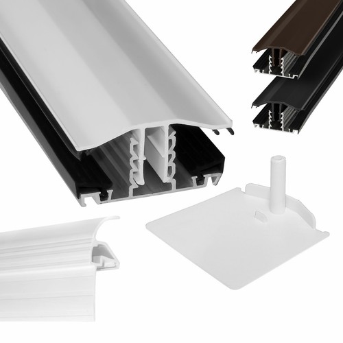 Snap down glazing - snap, bar